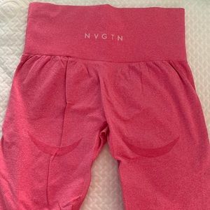 NVGTN Hot Pink Contour Leggings
